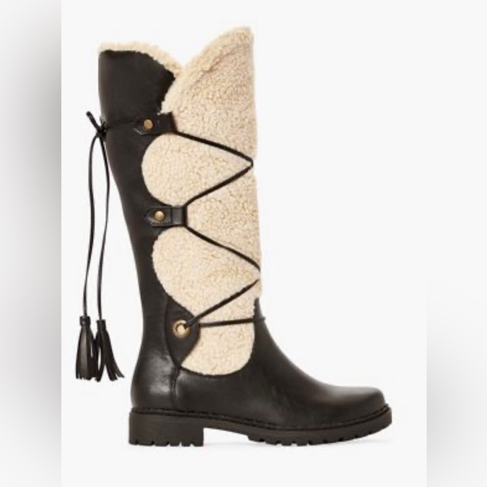 Faux Fur Lined Winter Boots (never worn)